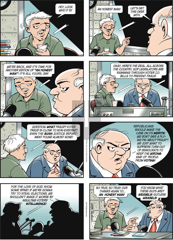 Doonesbury on Sunday November 13, 2011 Comic Strip