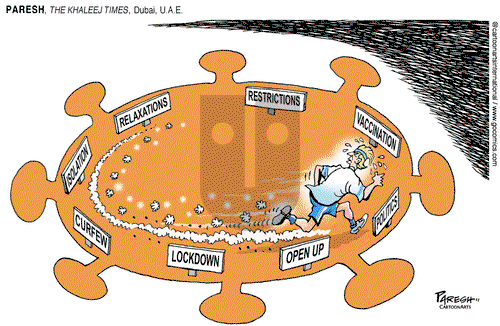 Views of the World on Monday April 19, 2021 Comic Strip