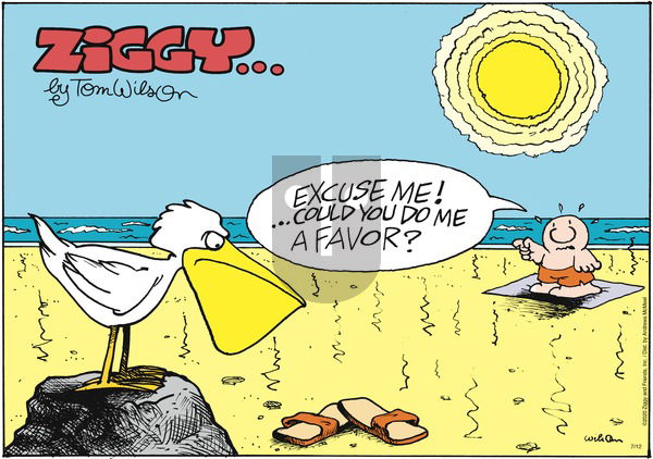 Ziggy on Sunday July 12, 2020 Comic Strip
