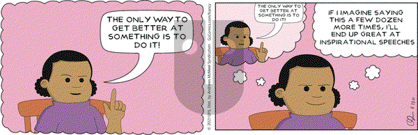 Nancy on Friday August 13, 2021 Comic Strip