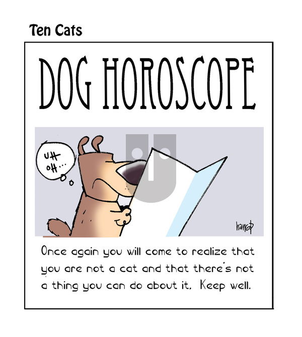 Ten Cats on Tuesday April 22, 2025 Comic Strip