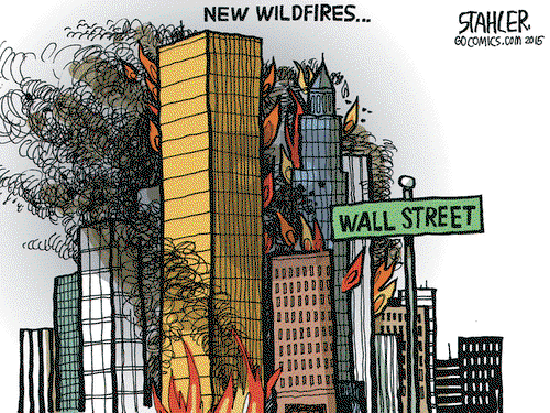 Jeff Stahler on Tuesday August 25, 2015 Comic Strip