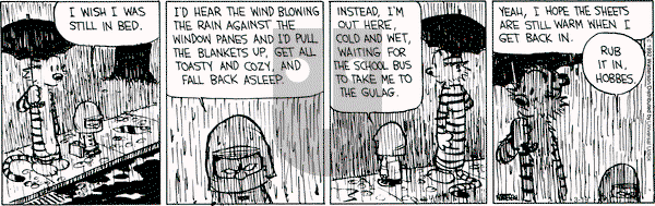 Calvin and Hobbes - Monday March 19, 2012 Comic Strip