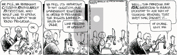 Non Sequitur - Saturday April 13, 2002 Comic Strip