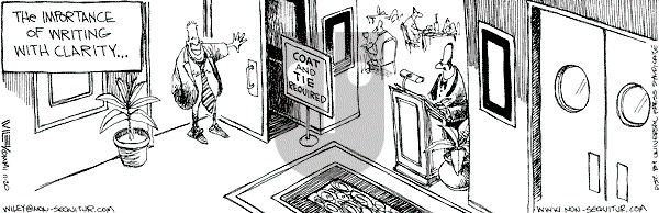 Non Sequitur on Sunday February 10, 2002 Comic Strip