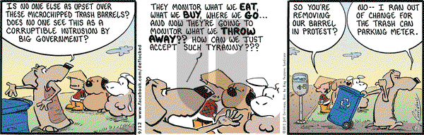 DeFlocked on Wednesday September 12, 2012 Comic Strip