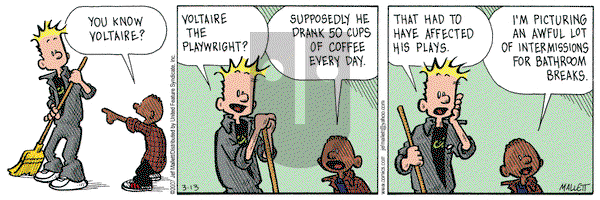 Frazz on Tuesday March 13, 2007 Comic Strip