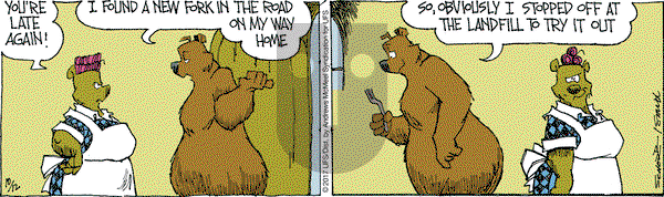 The Grizzwells on Thursday October 12, 2017 Comic Strip