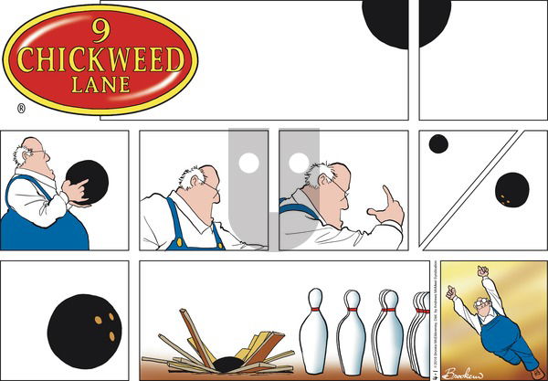 9 Chickweed Lane on Sunday April 1, 2018 Comic Strip