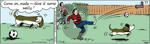 Fred Basset - Wednesday December 3, 2014 Comic Strip