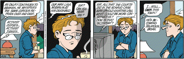 Doonesbury on Friday April 29, 2005 Comic Strip