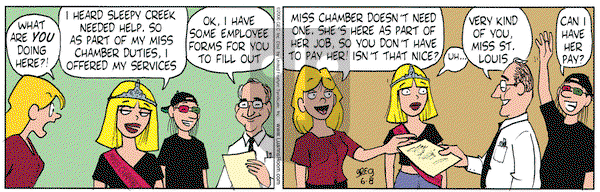Luann on Thursday June 8, 2006 Comic Strip