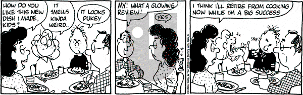 Luann on Saturday April 14, 1990 Comic Strip