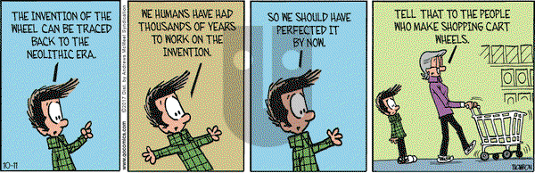 Grand Avenue on Wednesday October 11, 2017 Comic Strip