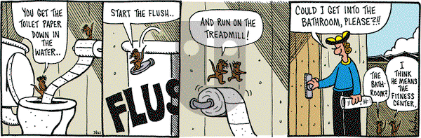 Overboard on Saturday March 21, 2009 Comic Strip