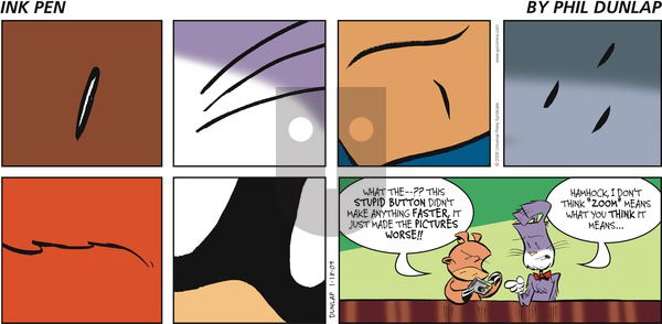 Ink Pen on Sunday January 18, 2009 Comic Strip
