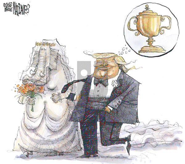Matt Davies on Friday July 22, 2016 Comic Strip