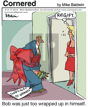 Cornered on Saturday February 14, 2015 Comic Strip