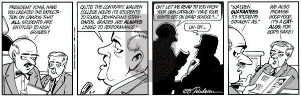 Doonesbury on Wednesday March 9, 1994 Comic Strip