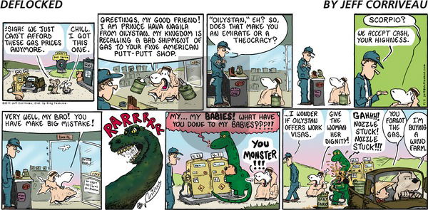 DeFlocked on Sunday July 3, 2011 Comic Strip