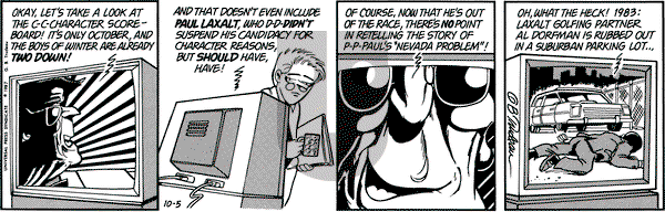 Doonesbury on Monday October 5, 1987 Comic Strip