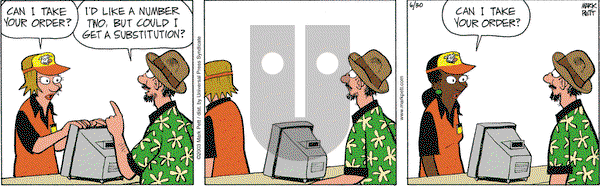 Lucky Cow on Monday June 30, 2003 Comic Strip