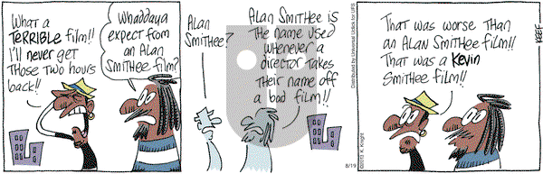The Knight Life on Wednesday March 19, 2025 Comic Strip