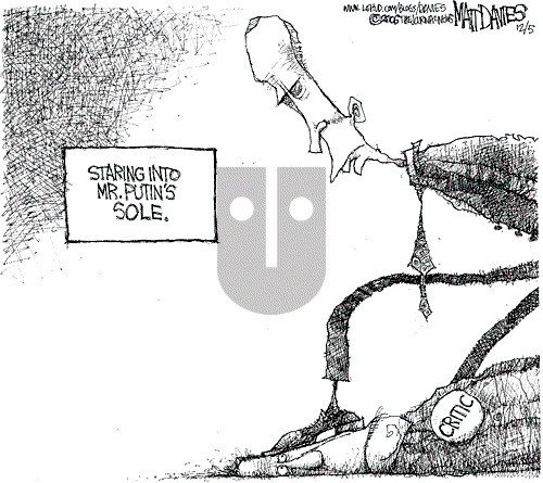 Matt Davies on Tuesday December 5, 2006 Comic Strip