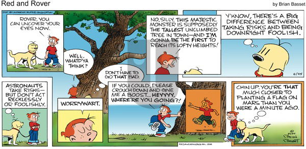 Red and Rover - Sunday August 25, 2024 Comic Strip