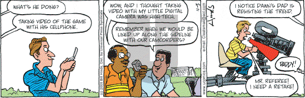 Cleats - Saturday November 5, 2005 Comic Strip
