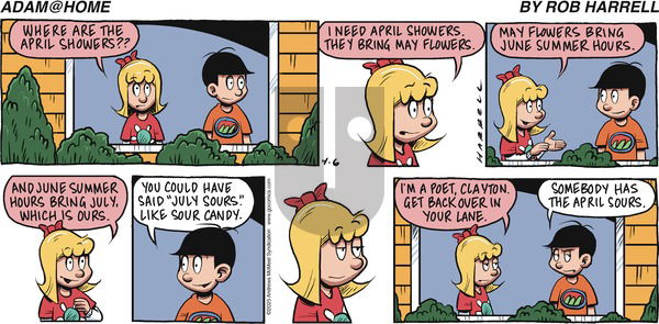 Adam@Home on Sunday April 6, 2025 Comic Strip