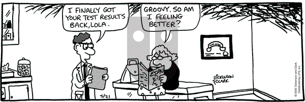 Lola on Thursday November 17, 2005 Comic Strip