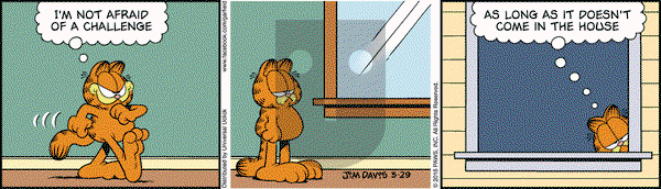 Garfield on Tuesday March 29, 2016 Comic Strip