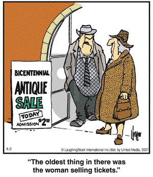 Herman on Monday April 2, 2007 Comic Strip