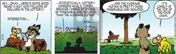 Over the Hedge on Wednesday October 31, 2018 Comic Strip