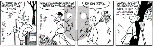 Arlo and Janis on Thursday November 29, 2001 Comic Strip