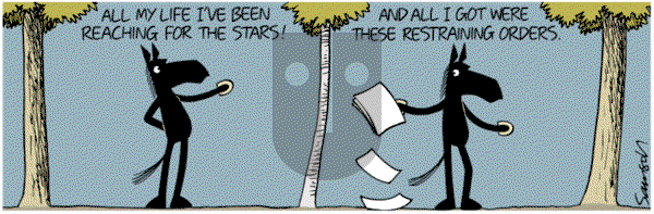 Dark Side of the Horse on Sunday August 18, 2013 Comic Strip