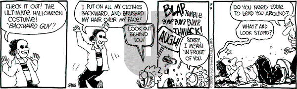 The Buckets on Friday October 31, 2008 Comic Strip