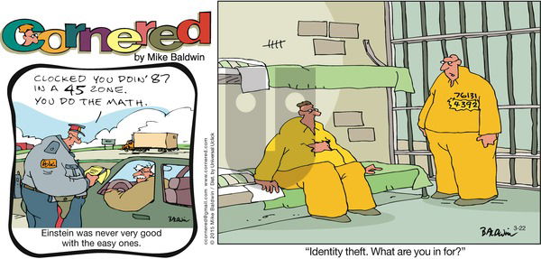 Cornered on Sunday March 22, 2015 Comic Strip