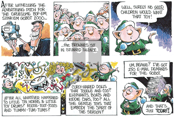 Beanie the Brownie on Thursday December 5, 2019 Comic Strip