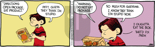 The Buckets on Wednesday May 23, 2012 Comic Strip
