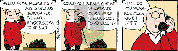 The Born Loser on Saturday February 27, 2010 Comic Strip