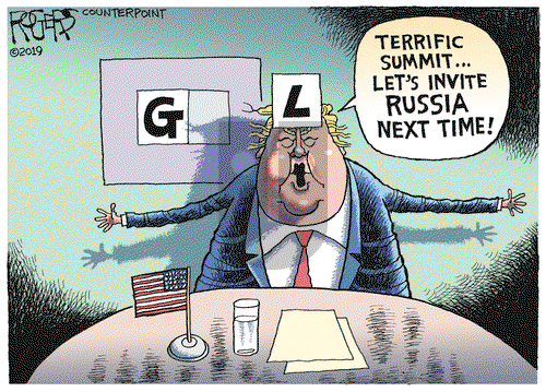 Rob Rogers - Wednesday August 28, 2019 Comic Strip