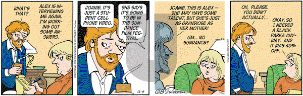 Doonesbury on Tuesday December 9, 2008 Comic Strip