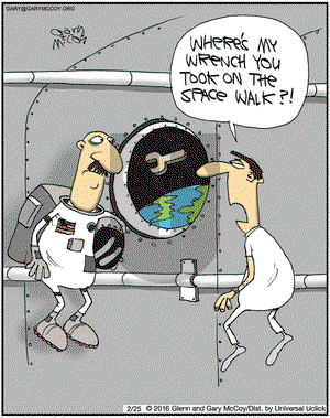 The Flying McCoys on Thursday February 25, 2016 Comic Strip