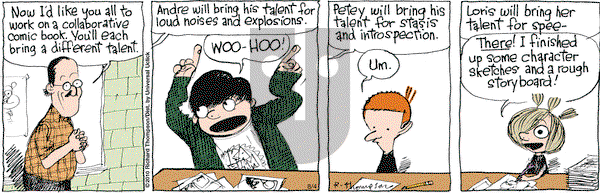 Cul de Sac on Tuesday August 4, 2015 Comic Strip