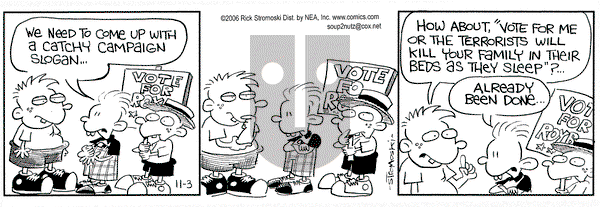 Soup to Nutz - Old on Friday November 3, 2006 Comic Strip