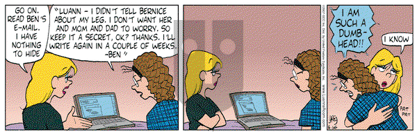 Luann on Thursday June 14, 2007 Comic Strip