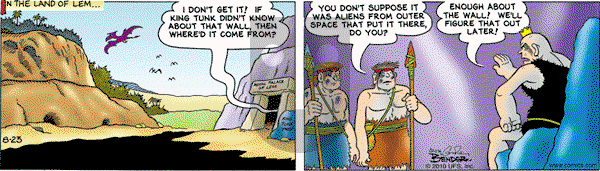 Alley Oop on Monday August 23, 2010 Comic Strip