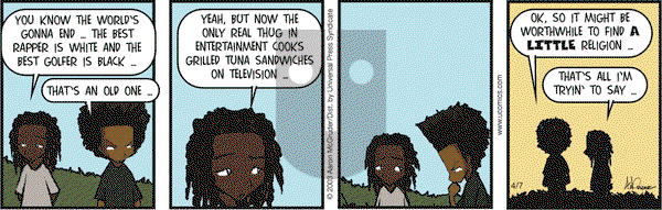 The Boondocks on Thursday April 7, 2005 Comic Strip